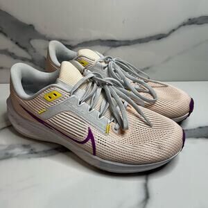 Nike Air Zoom Pegasus DV3854-800 Guava Ice/Vivid Purple Running Shoes Sz 9